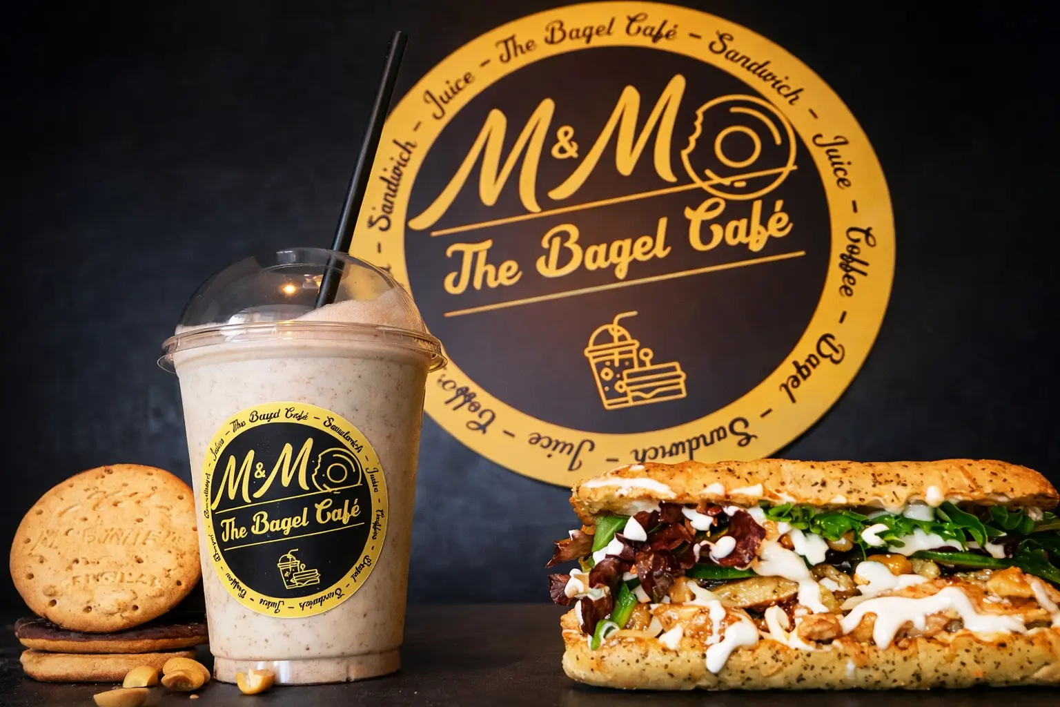 M&M The Bagel Cafe Instagram